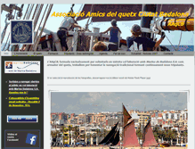Tablet Screenshot of amicsquetxciutatbadalona.cat